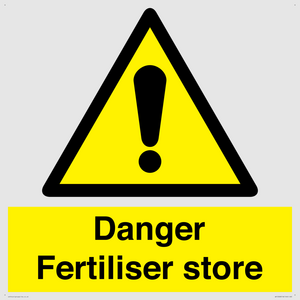 Danger Fertiliser store